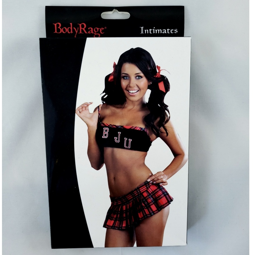 ❤ SPENCER'S Body Rage Plaid Knit Crop Top ❤